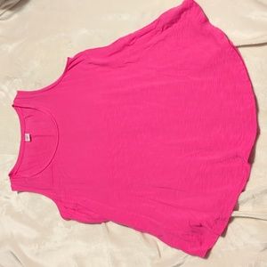 Pink tank top